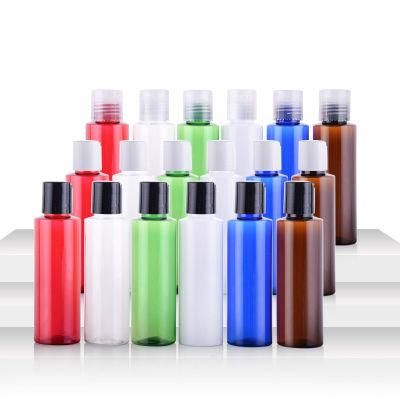 Eco-Friendly Luxurious Cosmetic Packaging Rectangular Plastic Pet Bottle with Lotion Pump