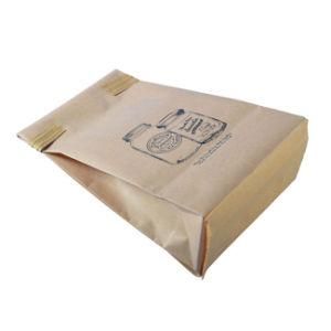 Resealable Gussets Food Kraft Paper Bag Printed