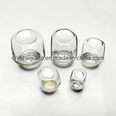 Glass Candy Jars Snacks Packing Glass Container Spice Jars 50g 180g