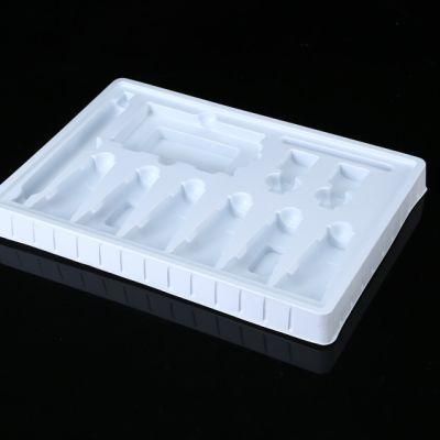 Customized High Quality White PS Cosmetic Packaging Tray