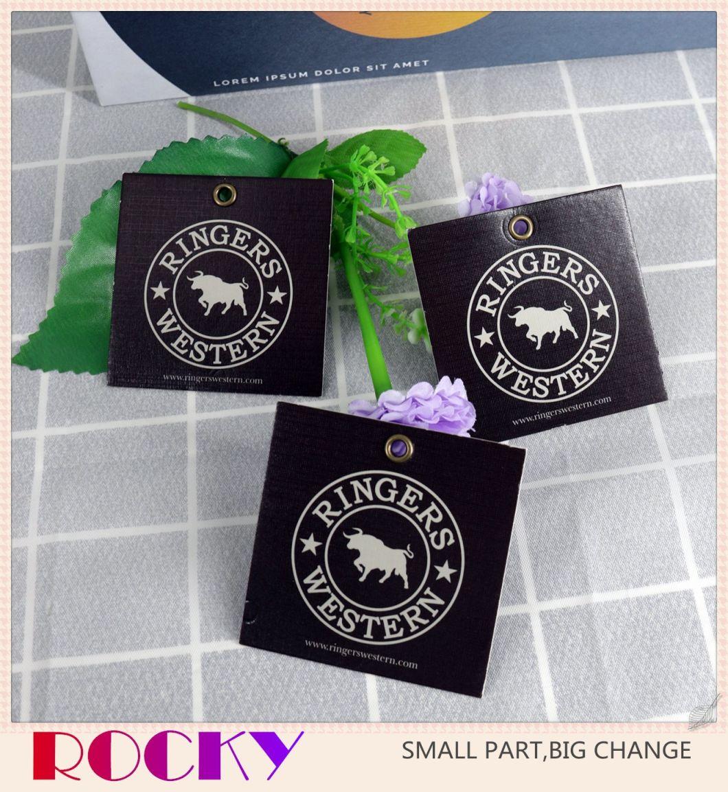 Custom Hangtag for Clothing Tags Clothes Label with Custom Logo Manufacturer