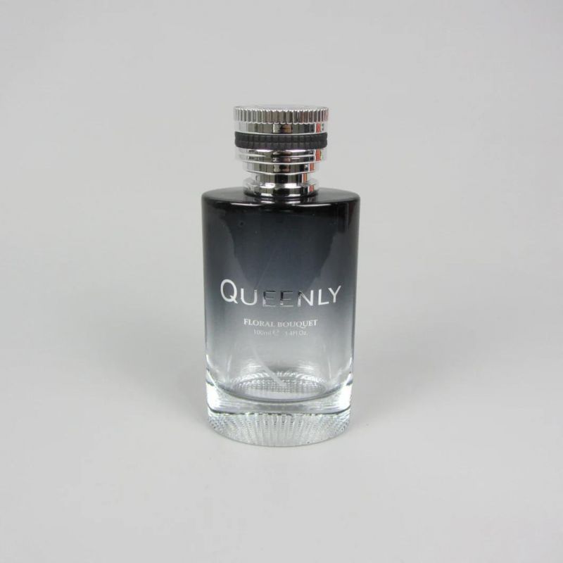 Clear Coated Empty Glass Oil Perfume Bottle 100ml