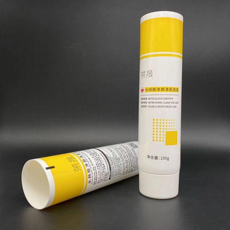 100ml High Glossy Abl Tube Packaging with Metalized Screw on Cap