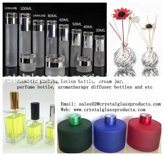 Customized Painting Beverage Juice Glass Bottles with Cap