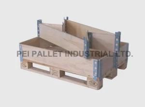 Collapsible Box Hinges Pallet Collar Plywood Packaging Wooden Boxes Wooden Box Plywood Wood Crate