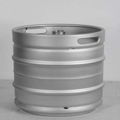 Euro 30L Stainless Steel Draft Beer Keg SUS304 Beer Barrel Empty for Sale