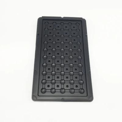 Factory Custom ESD Black Electronics Component Storage Blister Tray