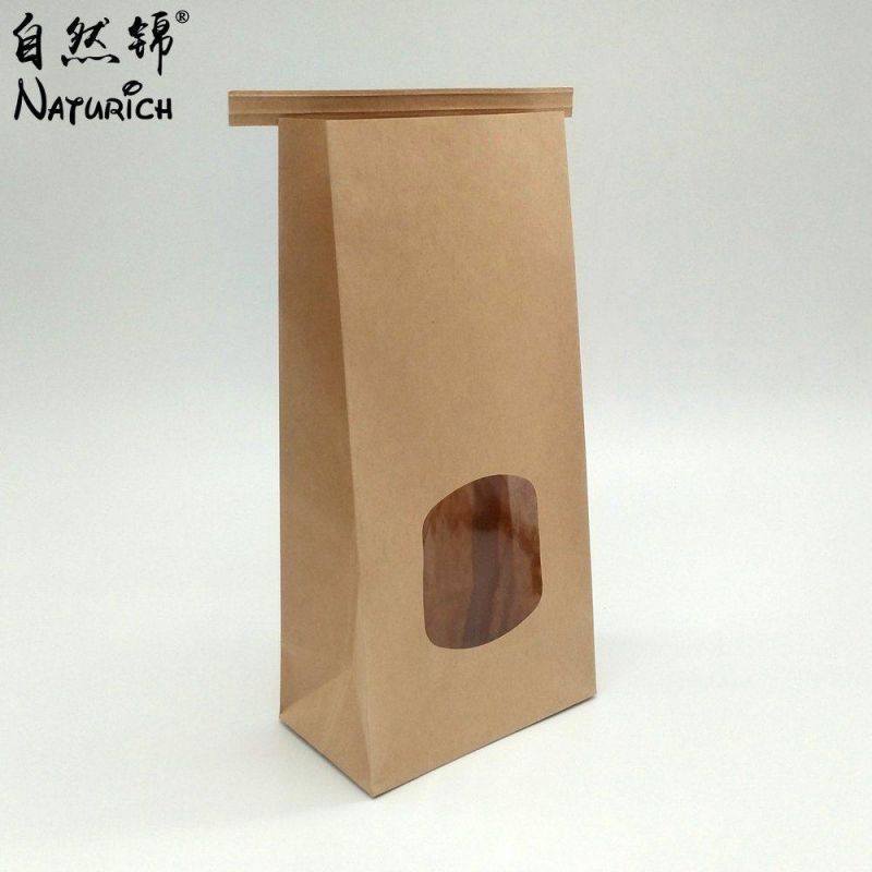 Eco-Friendly Cookie Paper Bag Kraft Bag Food Packaging Paper Bag