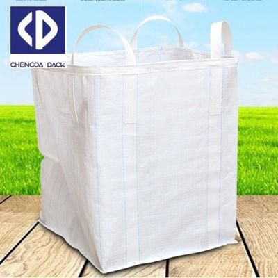 Customized 100% PP Bag Ventilated Lime Woven Jumbo Bags