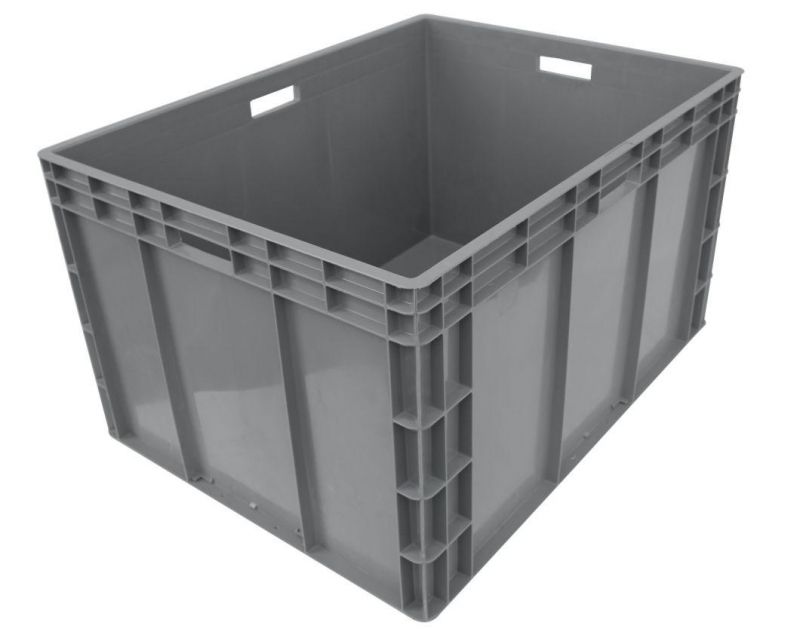 EU8644 EU Standard Plastic Turnover Box/Crate Industrial Plastic Turnover Logistics Box for Storage