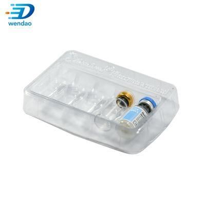 Custom White Color1 2 3 5 Ml White Plastic Vial Packaging Blister Insert Tray