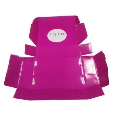 Custom Logo Rose Colour Printing Wedding Gift Box