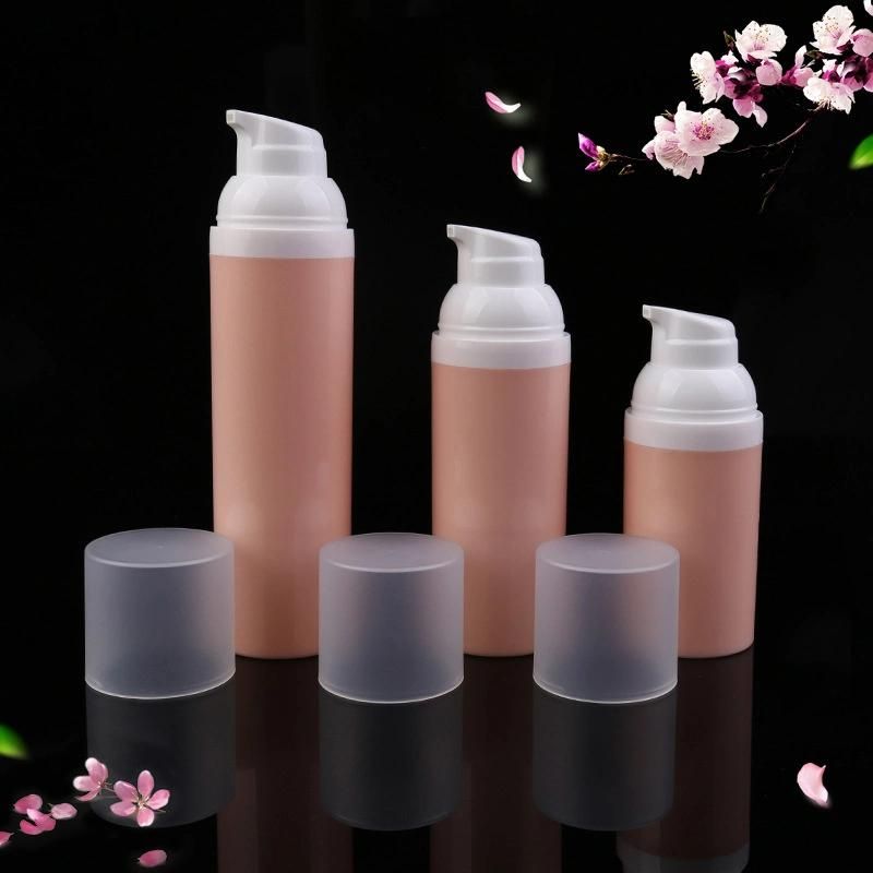 30ml 50ml 75ml PP Airless Cosmetic Packaging Vacuum Pump Bottle for Lotion Cream