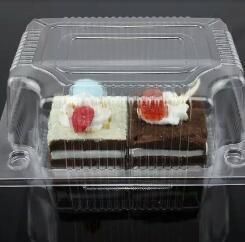 Transparent Blister Plastic Disposable Packing Salad, Cake Box