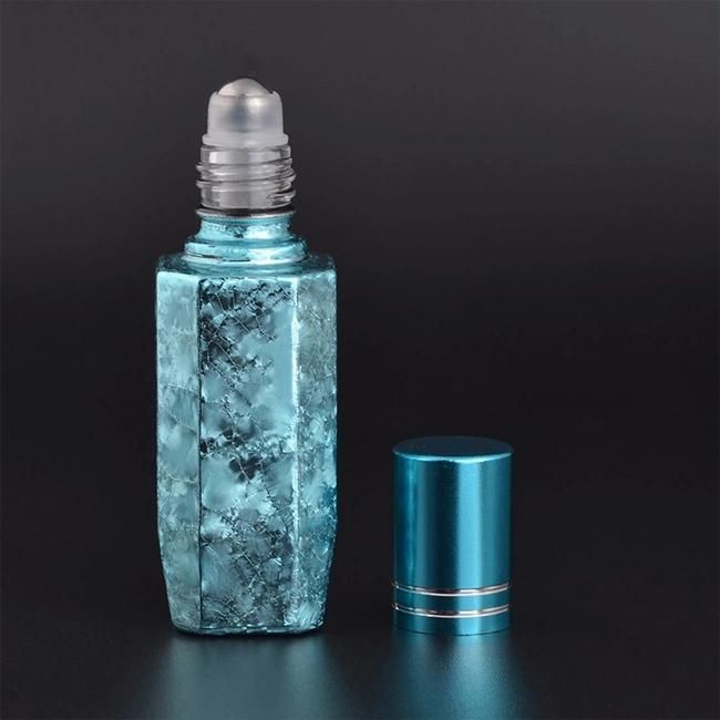 10ml UV Coating Glass Roll on Bottle Glass Perfume Bottle with Aluminum Cap