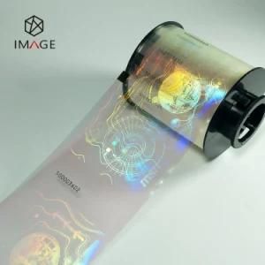 Transparent Custom Hologram Thermal Transfer Ribbon for ID Card Security Identification