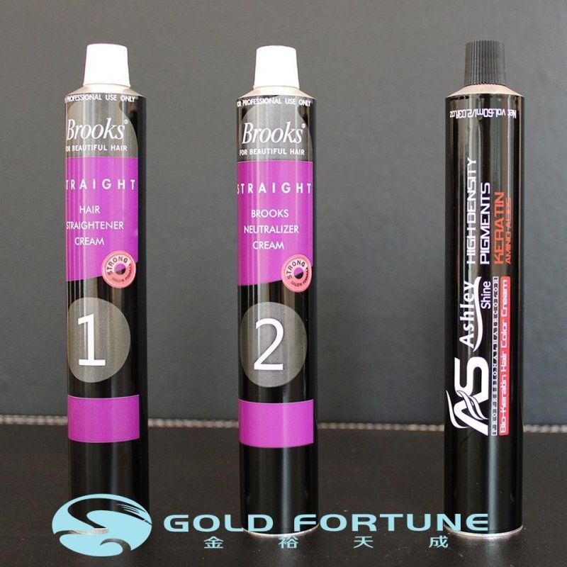 Cosmetics Salon Hair Beauty Product Aluminum Packaging Tube