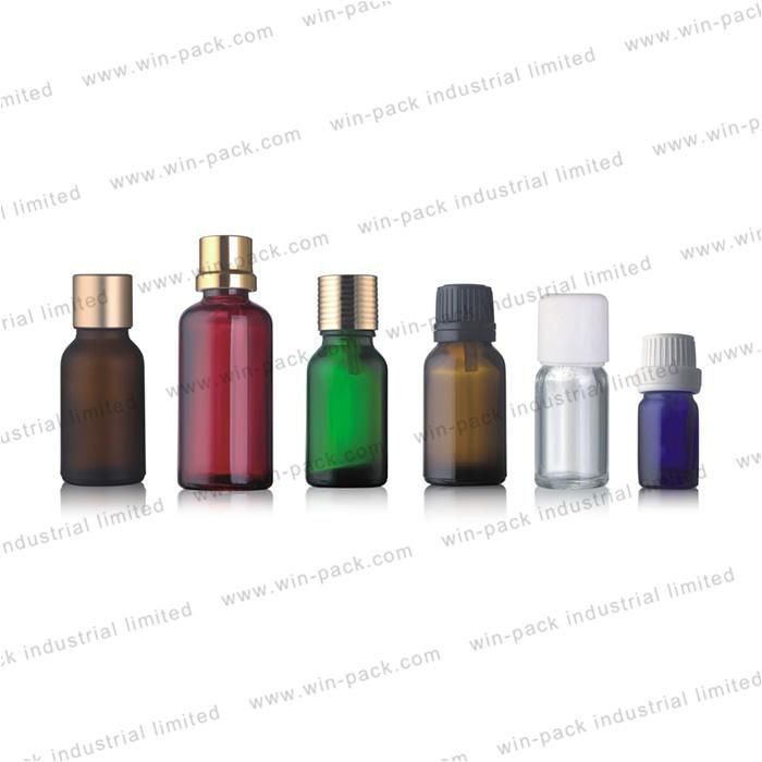 Frosted Essential Oil Bottle Excellent Quality 10ml 20ml 30ml 50ml Blue Frosted Glass Dropper Bottle