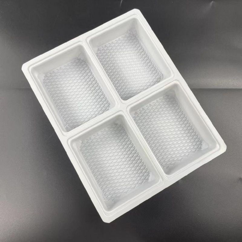 Pet Transparent Blister Plastic Biscuit Tray Plastic Biscuit Food Inner Packaging Tray