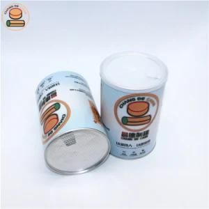 Sealed Paper Composite Can with Aluminium Easy Peel off Lid