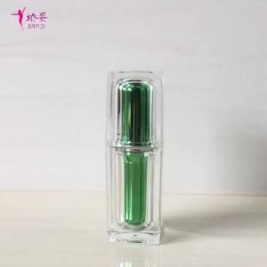 15ml Square Shape Crystal Lotion Pump Bottles for Skin Care Packaging Cosmetic Bottle