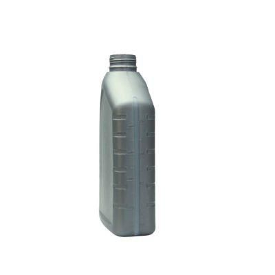 Chinese Manufacturers Black Silver Gray Free Sample HDPE Plastic Car Lubricating Oil Bottle