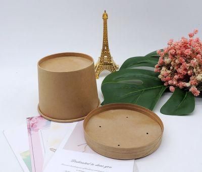 Wholesale Eco-Friendly Customized Disposable Kraft 16 Oz Hot Soup Cup