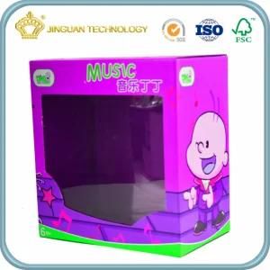 Toy Packing Box with Clear Window (with printing)