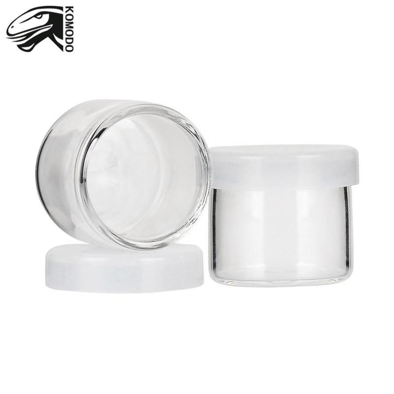 China Supplier Food Grade Latest 6ml Clear Glass Jar