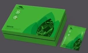 Custom Sbs White Cardboard/Grey Chip Board Colour Printing Green Tea Packaging Gift Box
