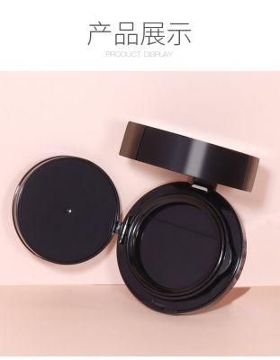 Qd50 Plastic Portable Cosmetic Air Cushion Box Plastic Compact Powder Case with Clear Lid Have Stock