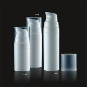 PP Airless Pump Bottle for Body Lotion 5 10 15ml