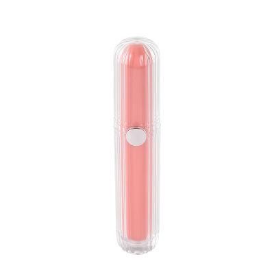 Wholesale Empty Lip Gloss Tubes Packaging PETG Cosmetic Liptint Bottle Pink Lip Gloss Containers Tube