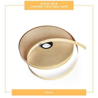 Hot Melt Rigid Box Corner Pasting Tape (PET Material/Kraft Paper)