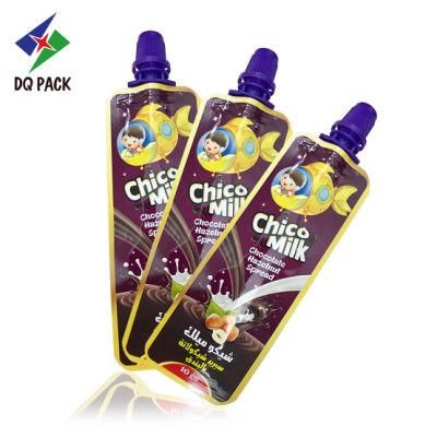 10g Chocolate Packaging Tube Pouch Stand up Pouch with Spout