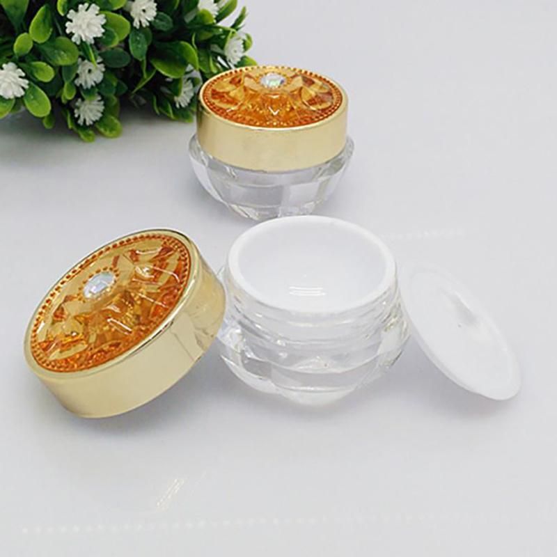 in Stock Wholesale 5g 10g Cosmetic Packaging Acrylic Cosmetic Cream Jar for Skin Care Containers