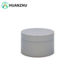 100ml Matte Silver Cosmetic Jar Cream Jar PP