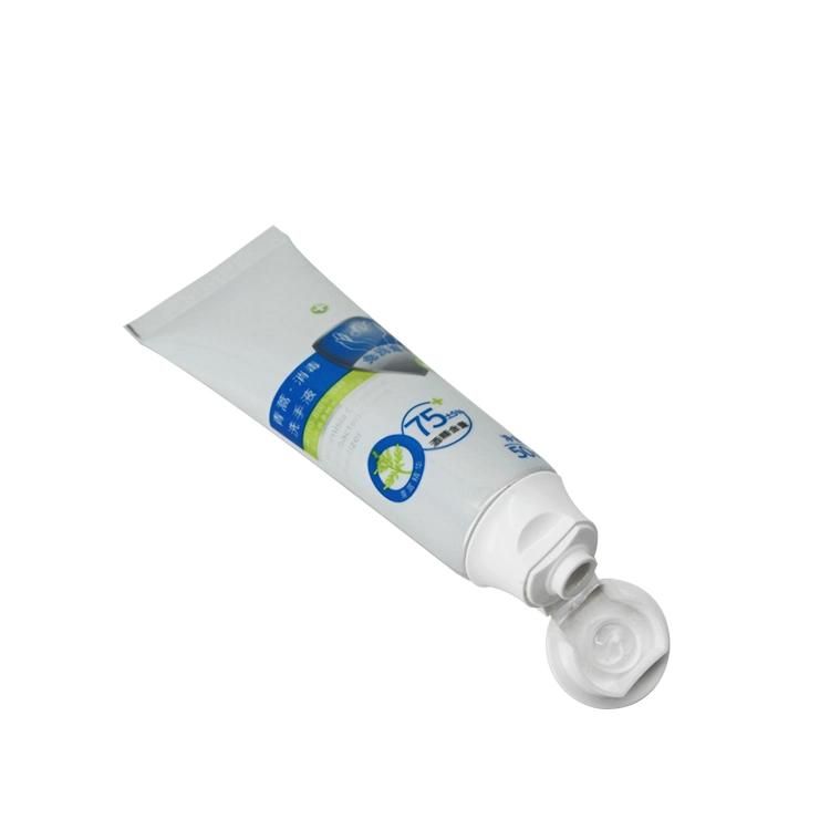 50ml Disposable Empty Plastic Tube Packaging for Hand Sanitizer Gel