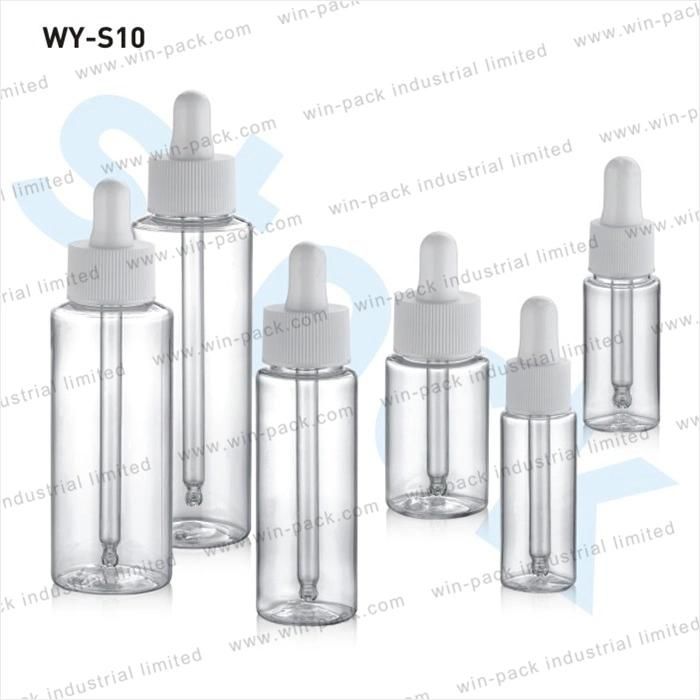 30ml Good Price Line Plastic Dropper Bottle New Design Plastic Lotion Cosmetic Bottle