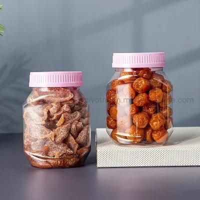 370ml 12oz Pet Plastic Bottle for Food Storage Chocolate Nuts Sweets Packing