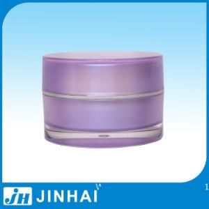 (T) 50g Ordinary Plastic Cosmetic Jar for Cream, Acrylic Bottles
