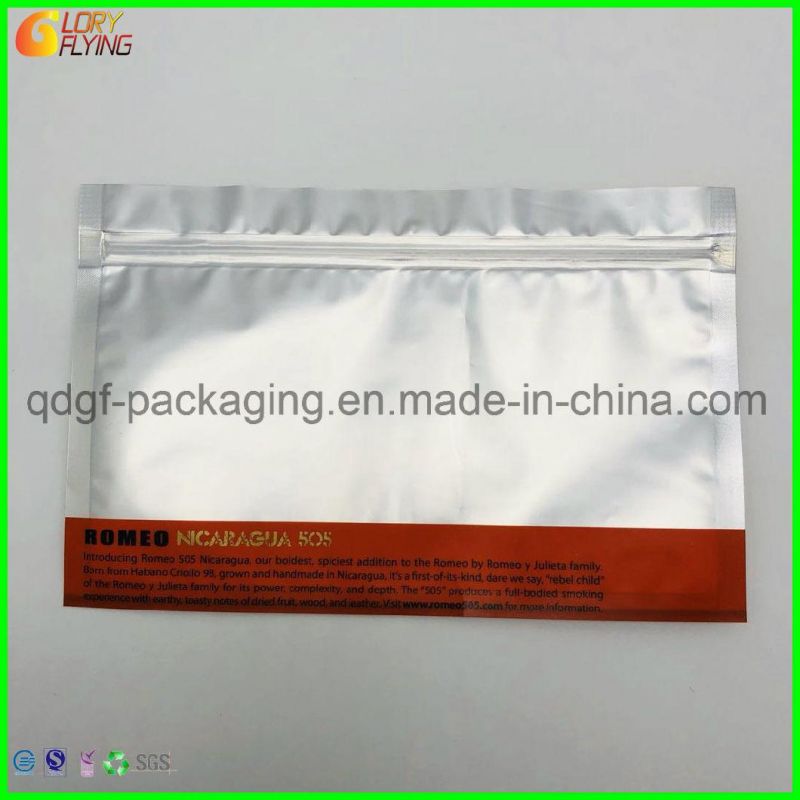 Plastic Packaging Bags with Smell Proof/Childproof Food Bag with Double Zipper