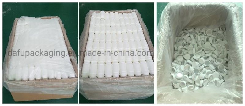 Plastic Packaging HDPE Medicine Plastic Bottle with Plastic Cap