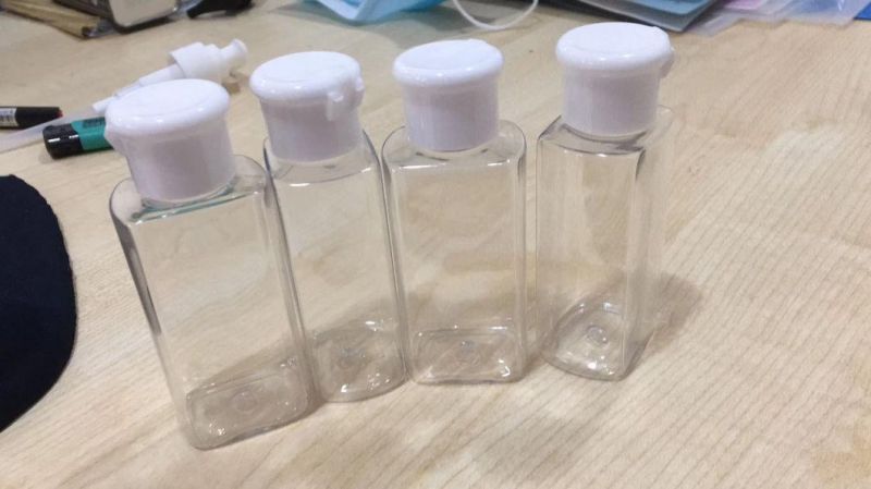 Hot Sale 50ml 60ml 100ml 120ml 200ml Oval Transparent Pet Plastic Packaging Bottles