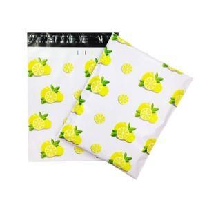 New PE Courier Bags Yellow Lemon Shipping Packaging Business Gift Mailing Bag Poly Mailers