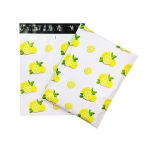 New PE Courier Bags Yellow Lemon Shipping Packaging Business Gift Mailing Bag Poly Mailers