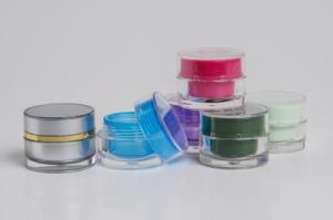 5g Mini Cylinder Plastic Acrylic Jar (EF-J37)