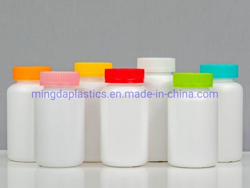225ml Tablets/Capsule/Pill Empty White Plastic Packaging Medicine HDPE Bottle Manufacturer