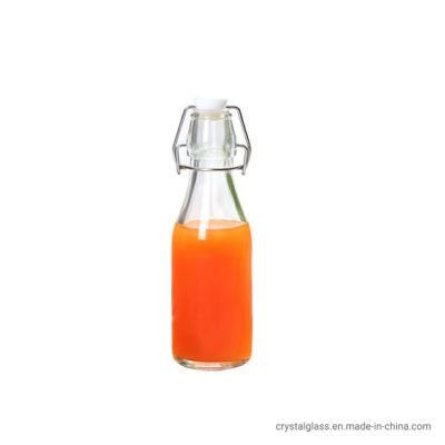 Swing Flip Top 750ml Round Kombucha Beverage Milk Juice Glass Bottles