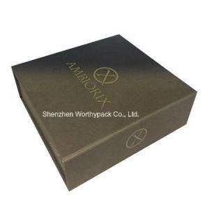 Cardboard Folding Packaging Box with Magnet Closure